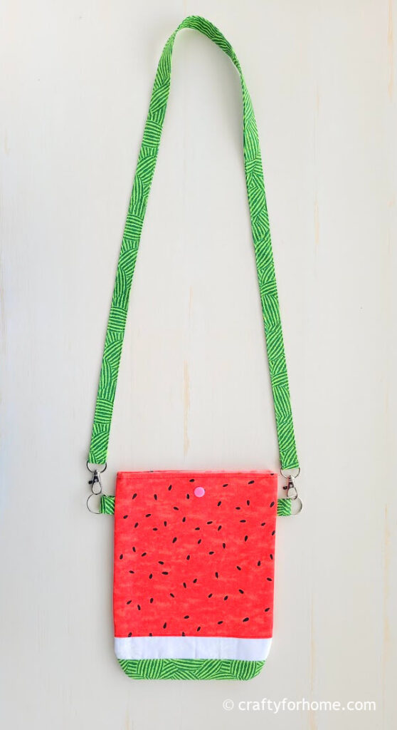 Watermelon crossbody bag for summer.
