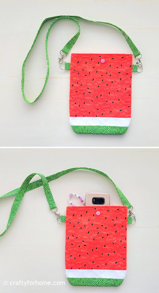 Watermelon phone bag for summer.