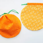 Round Drawstring Bag For Halloween.