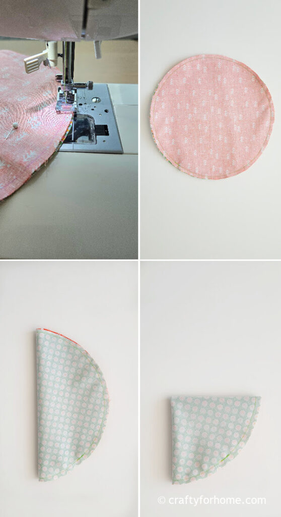 Sewing circle fabric.